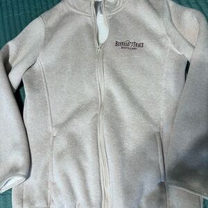 Buffalo Cream Full-Zip Hoodie